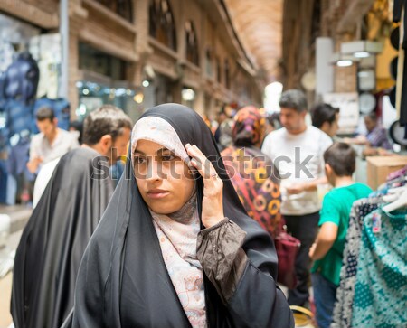 Visiting Kaaba, the closest possible place Stock photo © zurijeta