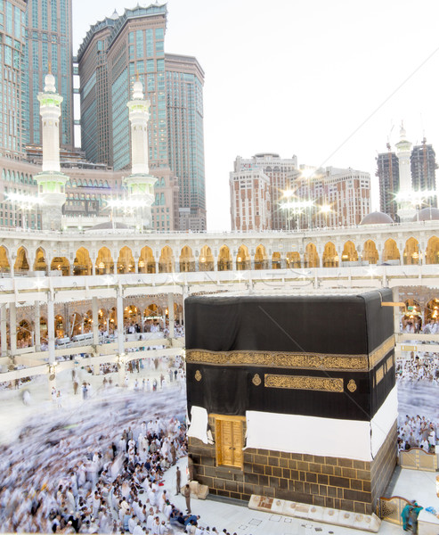 New images of Kaaba in Mecca after restoration Stock photo © zurijeta