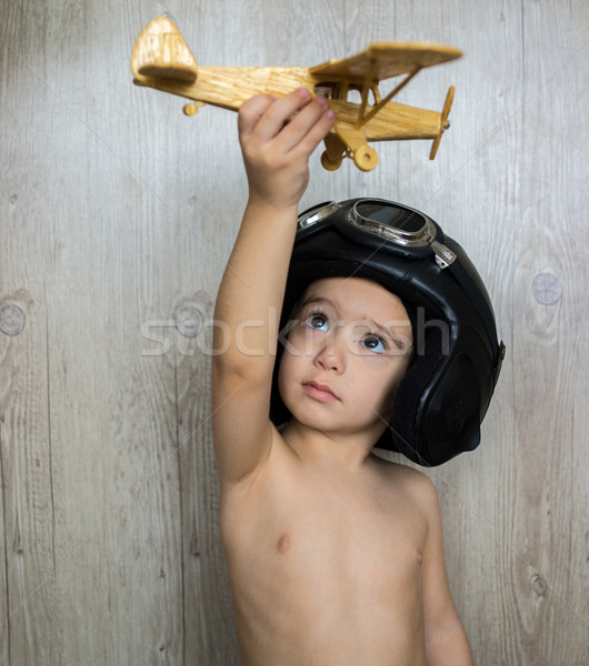 Stock photo: Happy little kid