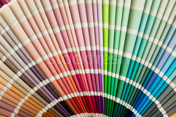Farbe führen abstrakten malen Wissenschaft Stock foto © zurijeta