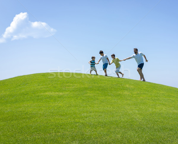 The best summer holiday family vacation Stock photo © zurijeta