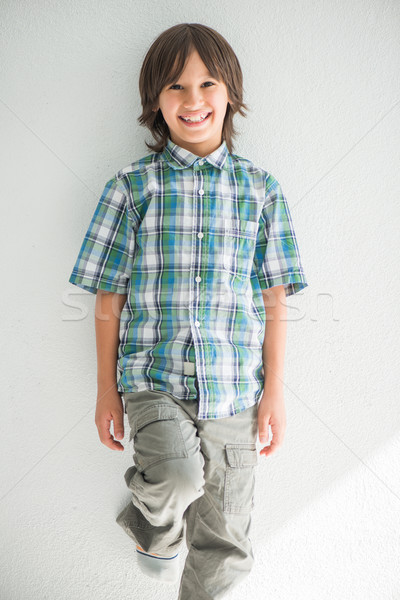 Smiling kid Stock photo © zurijeta