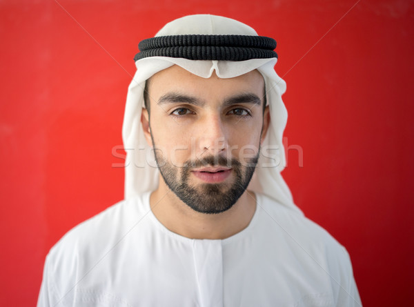 Arabic man from Emirate of Dubai Stock photo © zurijeta
