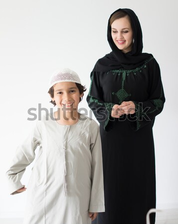 Arabic couple Stock photo © zurijeta