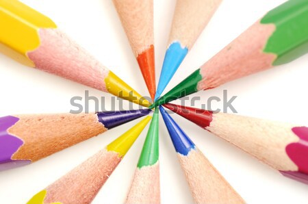  color pencils  Stock photo © zurijeta