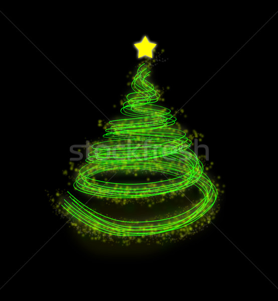 Christmas wakacje szczegóły ilustrowany kolory Zdjęcia stock © zurijeta