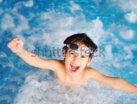 Super binnenkant zwembad lichaam zomer Stockfoto © zurijeta