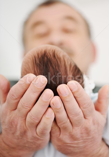 Newborn baby Stock photo © zurijeta