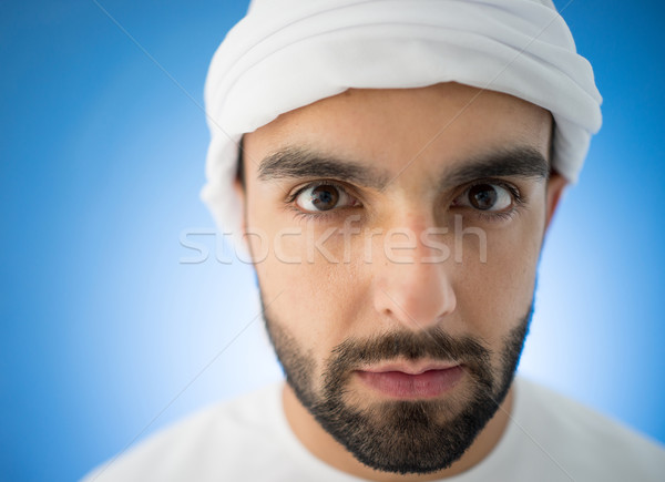 Attractive arabic man of Gulf Stock photo © zurijeta
