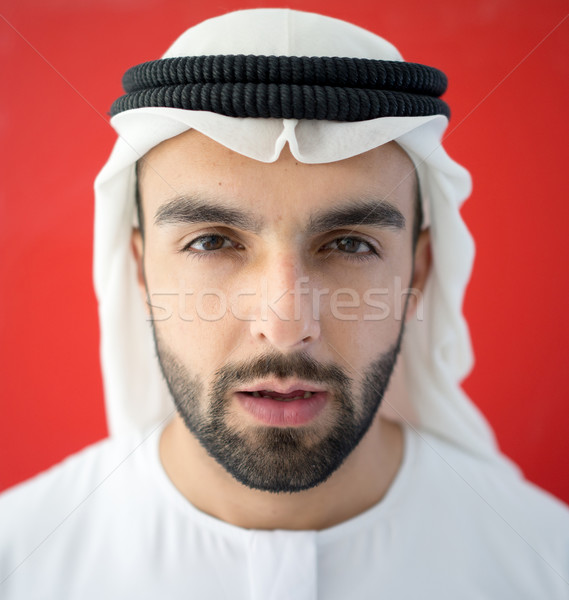 Arabic man from Emirate of Dubai Stock photo © zurijeta
