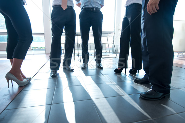 Low section of a group of businessmen Stock photo © zurijeta