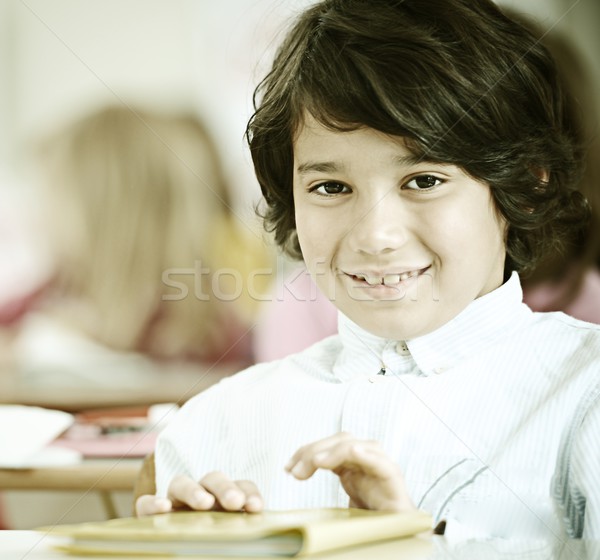 Kids in classroom Stock photo © zurijeta