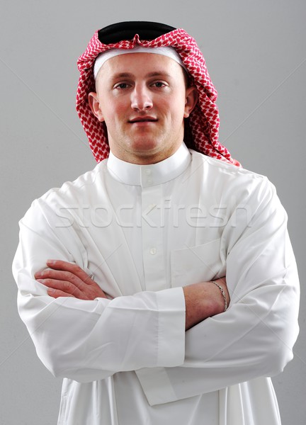 Middle Eastern man portrait Stock photo © zurijeta