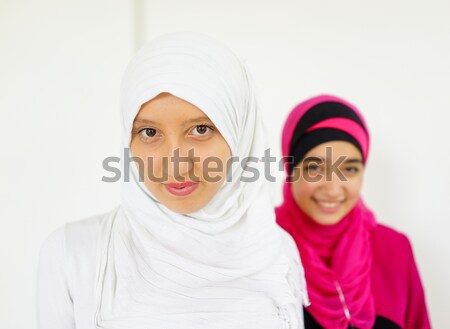 Casual group of students looking happy and smiling Stock photo © zurijeta