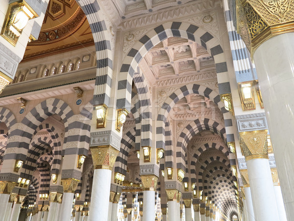 Utazás haddzs Mecca 2013 ív iszlám Stock fotó © zurijeta