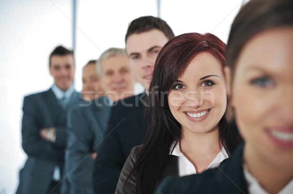 商業照片: 快樂 · 商界人士 · 常設 · 一起 · 女子 · 辦公室