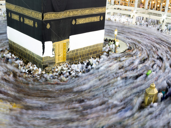 New images of Kaaba in Mecca after restoration Stock photo © zurijeta