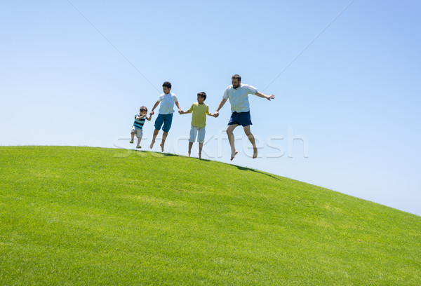 The best summer holiday family vacation Stock photo © zurijeta