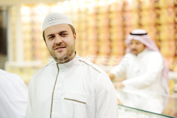 Muslim Arabic man Stock photo © zurijeta