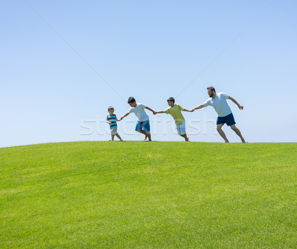 The best summer holiday family vacation Stock photo © zurijeta