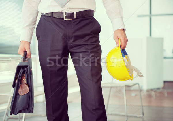 Low section of business man Stock photo © zurijeta