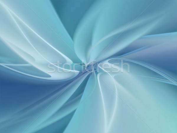 Absztrakt puha kék virág tele képernyő virág Stock fotó © zven0