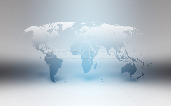 Stock photo: world map