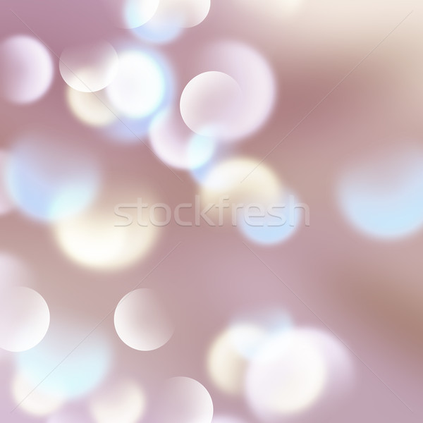Różowy streszczenie bokeh efekt tle światła Zdjęcia stock © zven0
