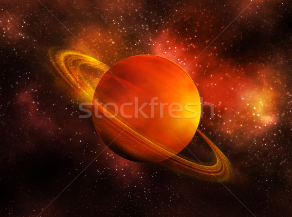 Saturn Stock photo © zven0