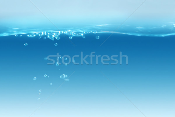 Su hava kabarcıklar deniz dizayn güzellik Stok fotoğraf © zven0