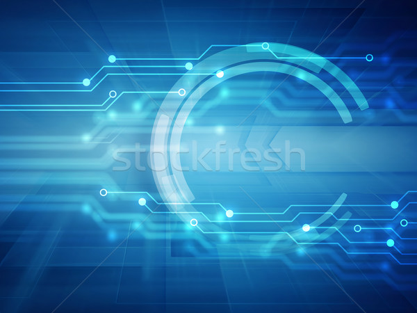 high tech background Stock photo © zven0