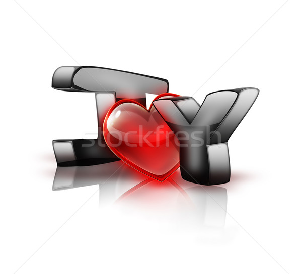 I love you Stock photo © zven0