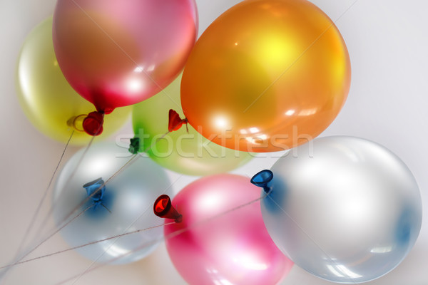 bright colored balloons Stock photo © zven0