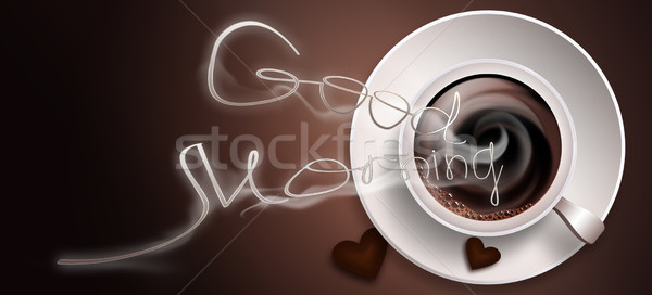 [[stock_photo]]: Bonjour · image · chaud · café · boire · énergie