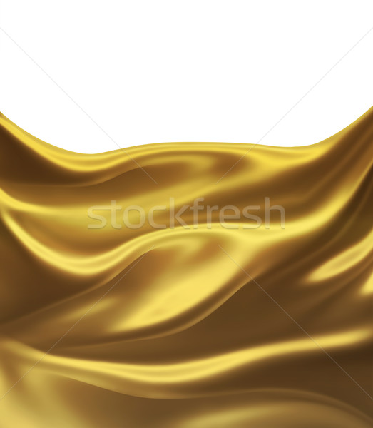 golden silk Stock photo © zven0