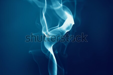 blue smoke Stock photo © zven0