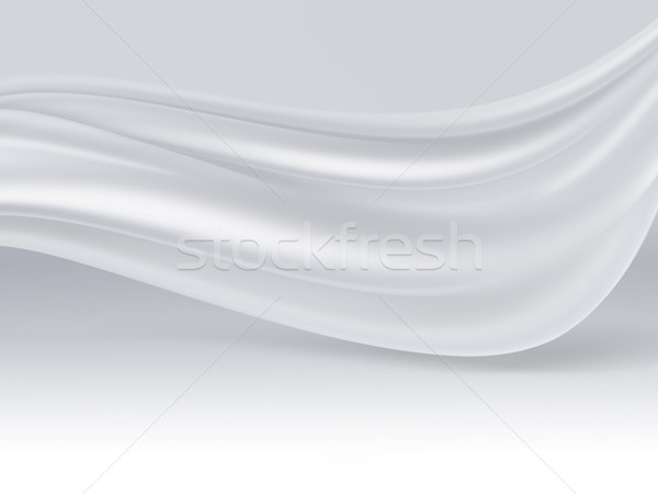 white satin Stock photo © zven0