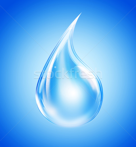 water drop Stock photo © zven0