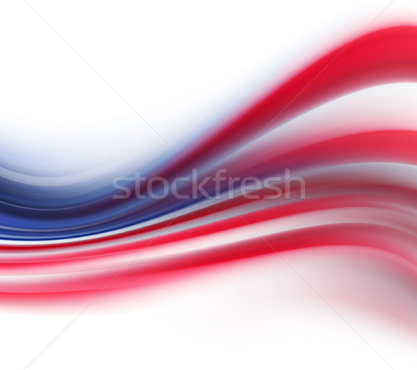 Abstract giorno colori bandiera americana design blu Foto d'archivio © zven0