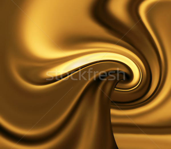 液體 黃金 抽象 設計 藝術 商業照片 © zven0