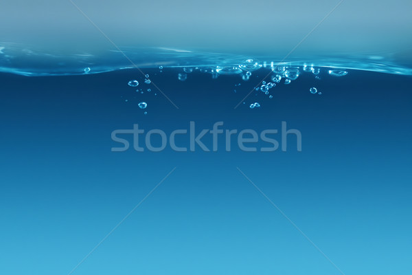 Víz levegő buborékok tenger terv szépség Stock fotó © zven0