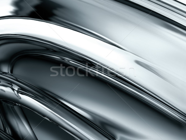 産業 抽象的な グレー 金属 パイプ 技術 ストックフォト © zven0
