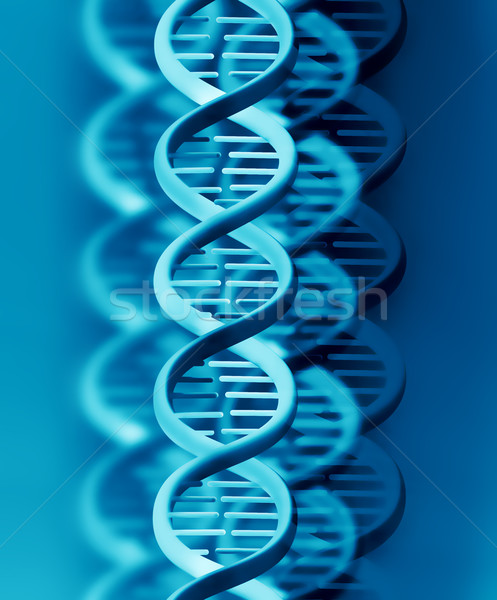 ADN resumen azul naturaleza medicina ciencia Foto stock © zven0