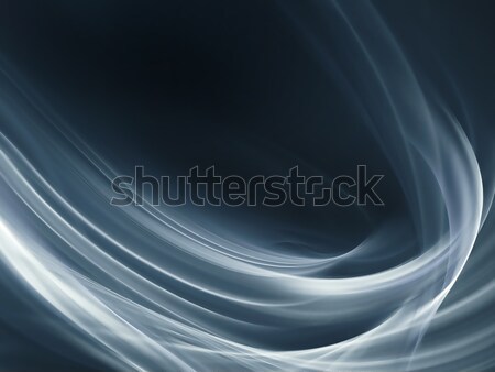 Absztrakt füstös vonalak szürke üzlet számítógép Stock fotó © zven0
