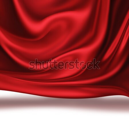 red Silk Stock photo © zven0