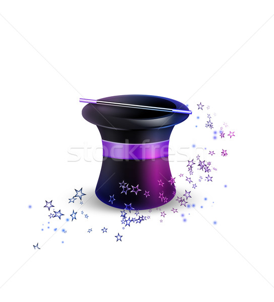 [[stock_photo]]: Magie · chapeau · fantastique · résumé · design · sombre