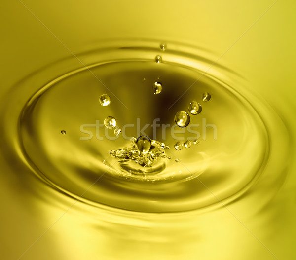 Oliwy splash żywności moc napojów Zdjęcia stock © zven0