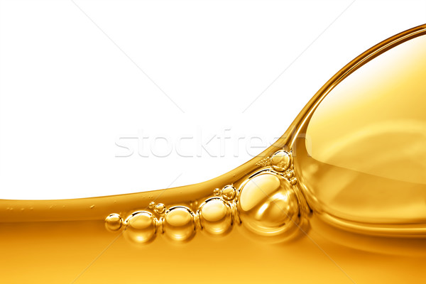 Oleju powietrza pęcherzyki żywności moc napojów Zdjęcia stock © zven0